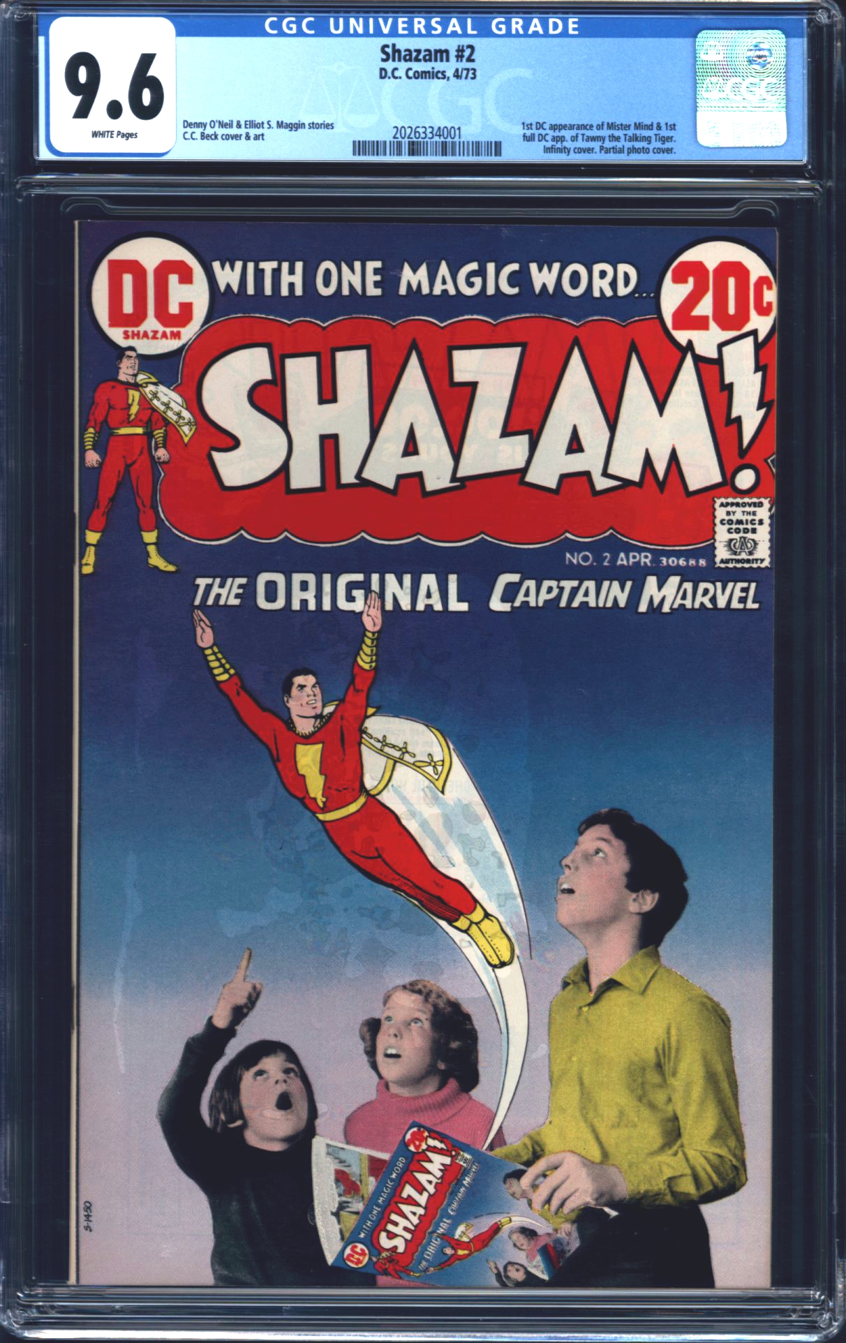 Shazam #2 CGC9.6